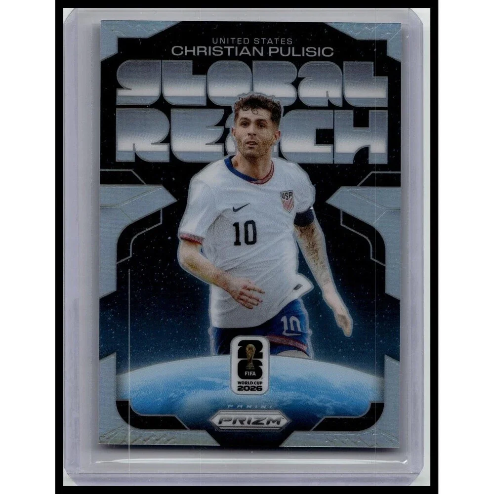 2026 Panini World Cup Christian Pulisic #25 USA Global Reach Preferred
